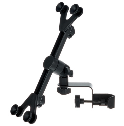 Tablet iPad Holder attachement for microphone stand