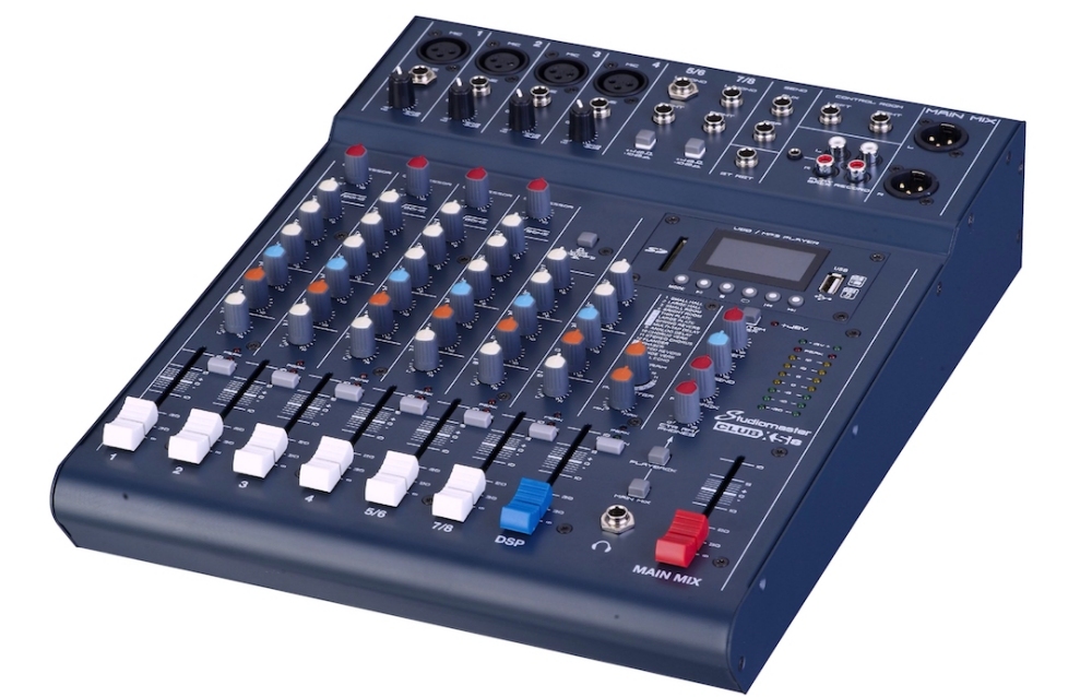 Studiomaster Club XS 8 Channel Mixing Console
